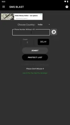BOMBitUP android App screenshot 1